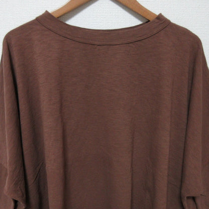 フォーティファイブアール ワイドハーフスリーブコットンTシャツ