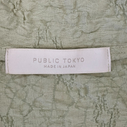 パブリックトウキョウ コットンナイロンシャーリングブラウス