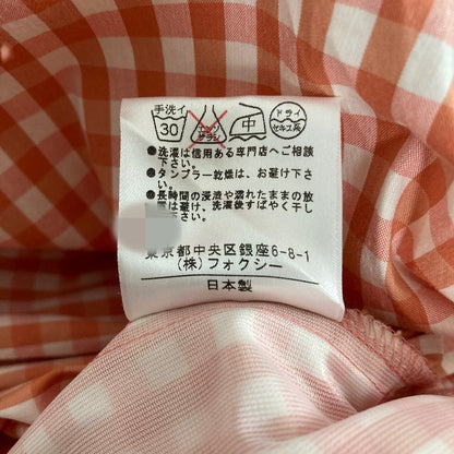 フォクシーニューヨーク コットンシャツワンピース