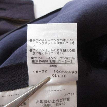 アドーア リネン ひざ丈ワンピース