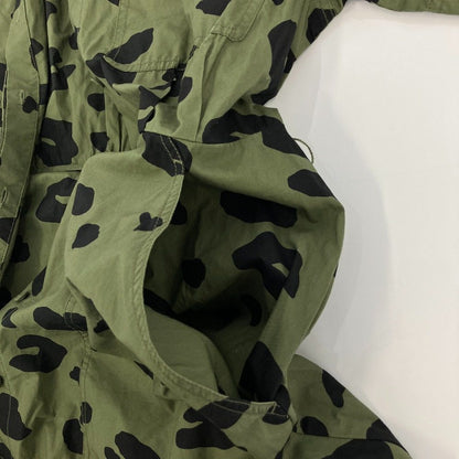 セオリー LEOPARD POPLIN シャツワンピース