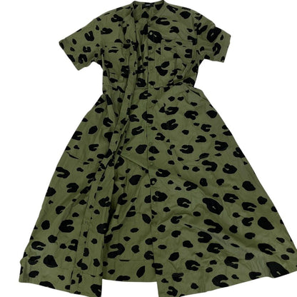 セオリー LEOPARD POPLIN シャツワンピース