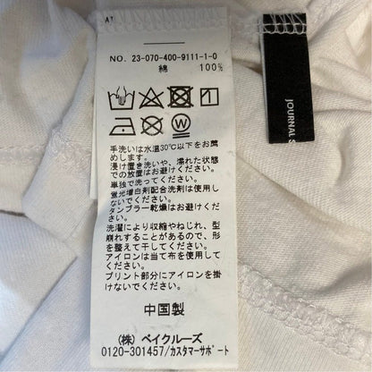 ジャーナルスタンダード カレッジロゴビッグプルオーバーTシャツ