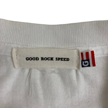 グッドロックスピード カレッジロゴプリントTシャツ