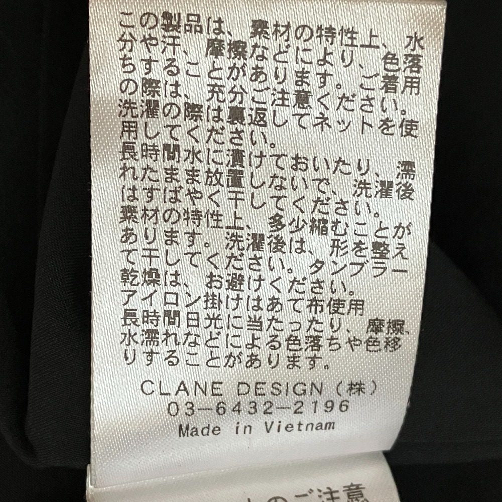 クラネ LOOP LINE CHECK WIDE RIBBON ワンピース