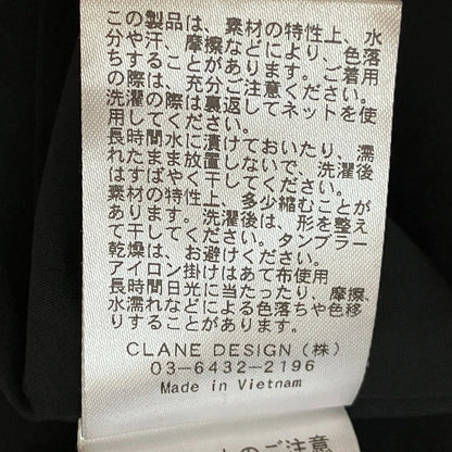 クラネ LOOP LINE CHECK WIDE RIBBON ワンピース