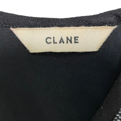 クラネ LOOP LINE CHECK WIDE RIBBON ワンピース