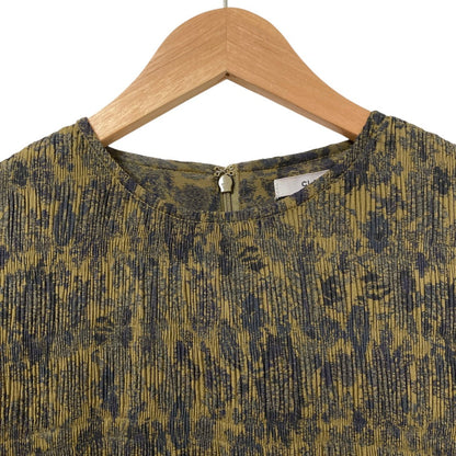 クラネ CHINTZ FLOWER PLEAT ロングワンピース
