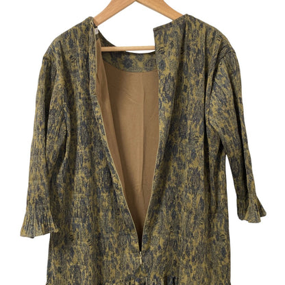 クラネ CHINTZ FLOWER PLEAT ロングワンピース