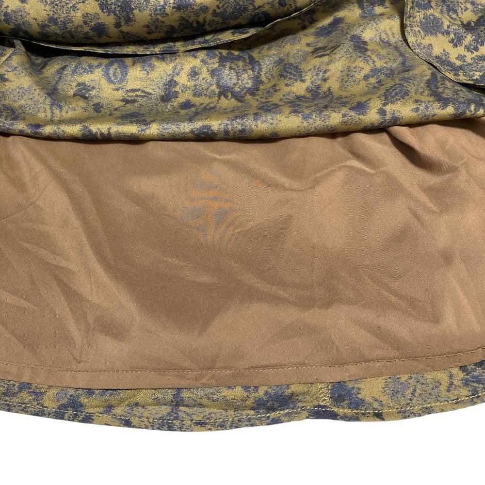 クラネ CHINTZ FLOWER PLEAT ロングワンピース