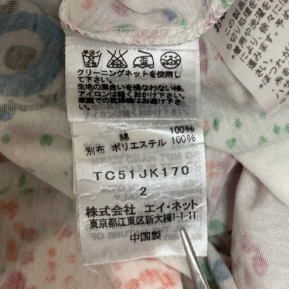 ツモリチサト 総柄コットンカットソー
