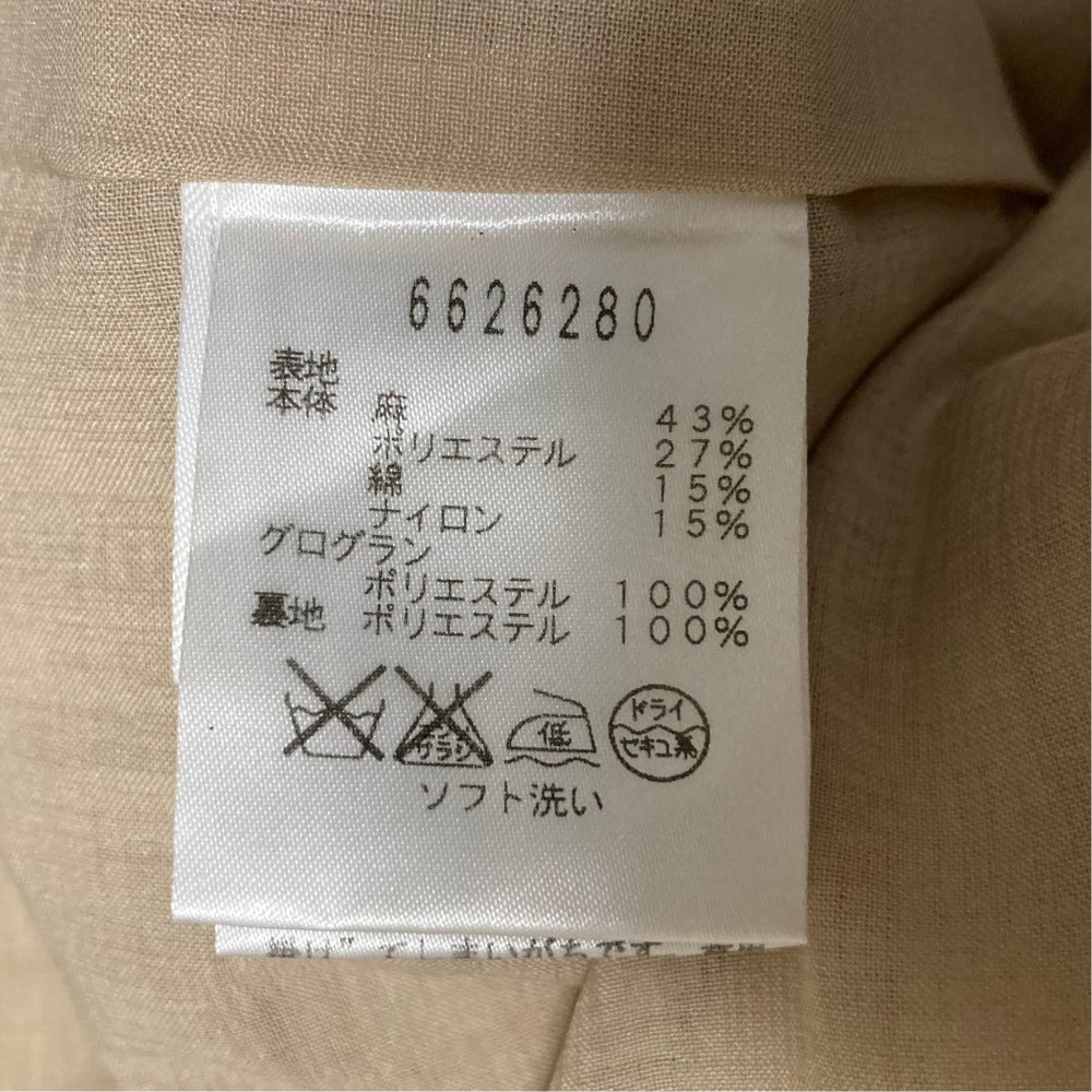 ルネ リネンツイードワンピース