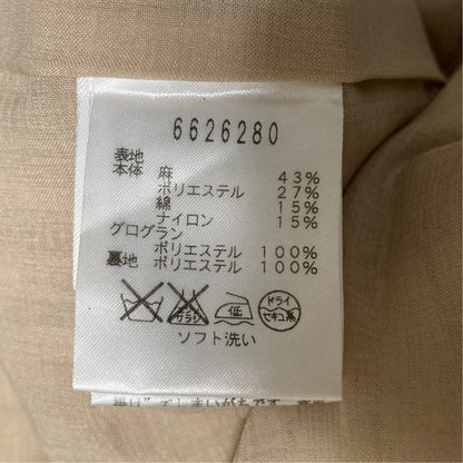 ルネ リネンツイードワンピース
