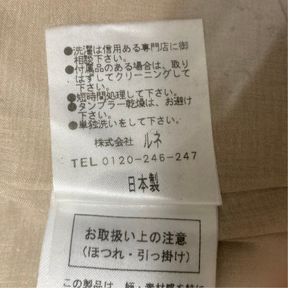 ルネ リネンツイードワンピース