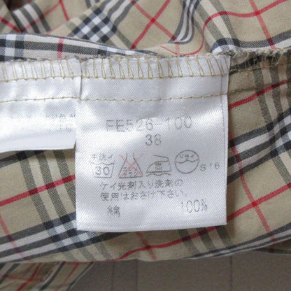 バーバリーブルーレーベル コットン七分袖シャツ