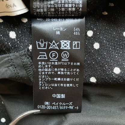 スローブイエナ ドットプリントワンピース