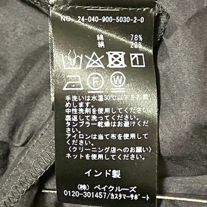 イエナ コットンシルクピンタックフレアワンピース