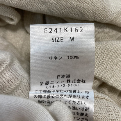 エヴァムエヴァ リネンロングベスト