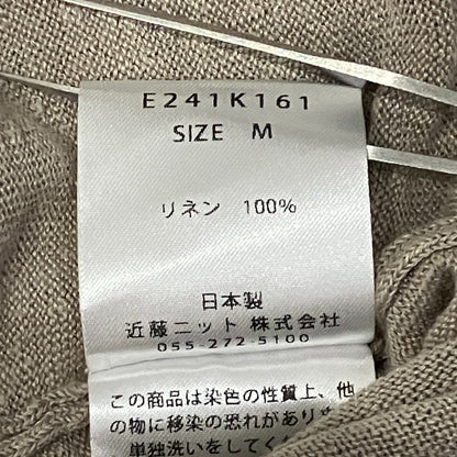 エヴァムエヴァ リネンニットワンピース