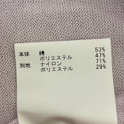 アナイ 24SS シアーリブプルオーバー