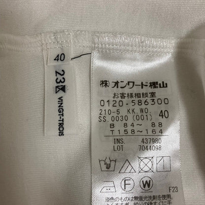23区 ロングスリーブブラウス