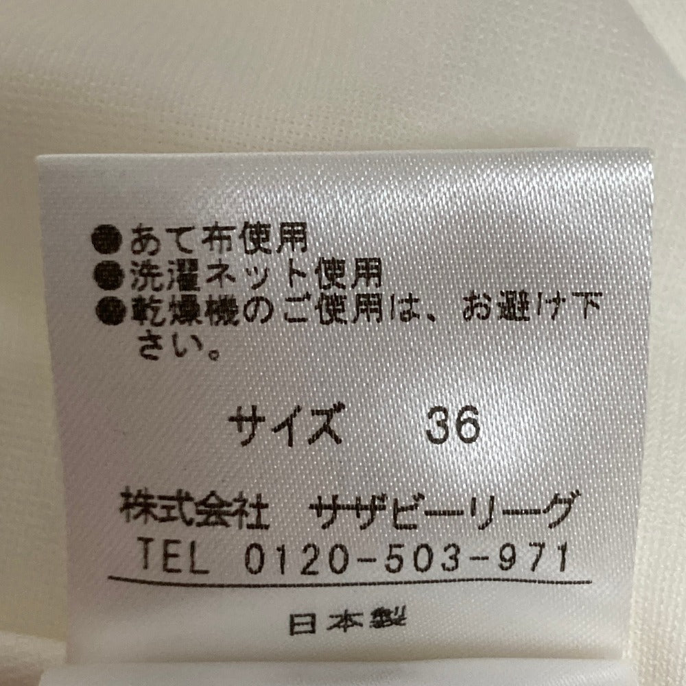 エストネーション トリコットジャージーケープブラウス