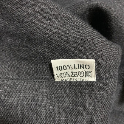 フィナモレ リネンロングシャツワンピース