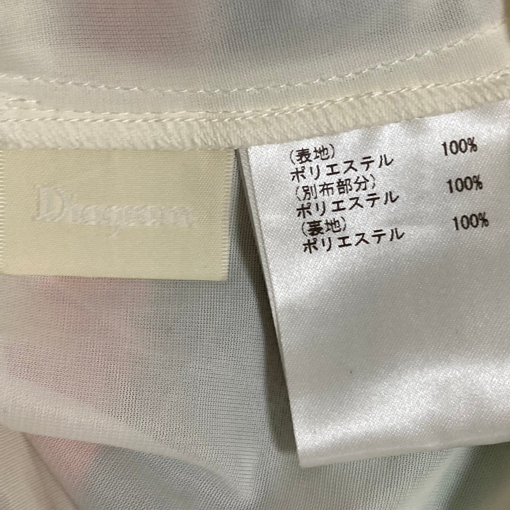 ダイアグラムグレースコンチネンタル チュール切替ワンピース