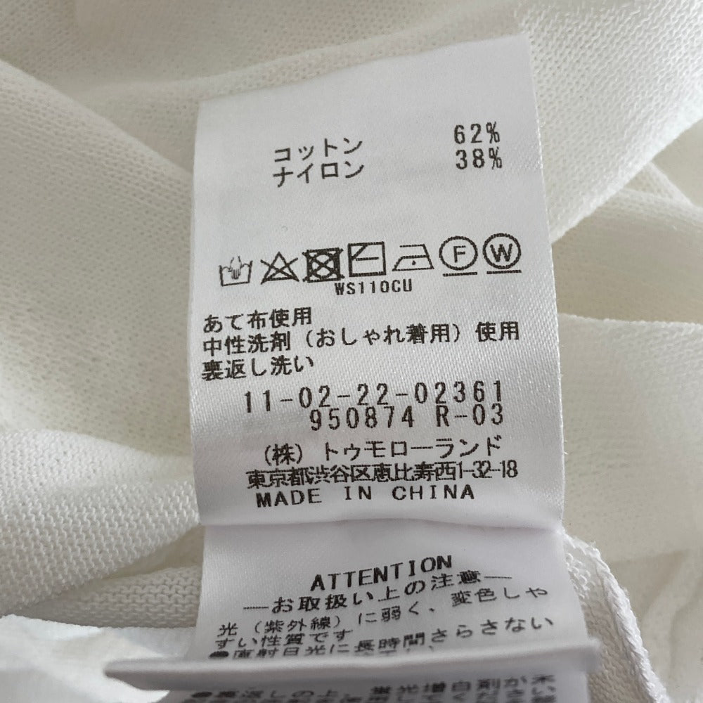 ボールジィ コットンナイロンニットトップス