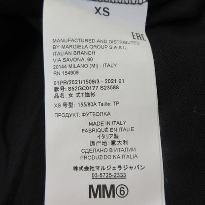エムエムシックスメゾンマルジェラ コットン半袖Tシャツ