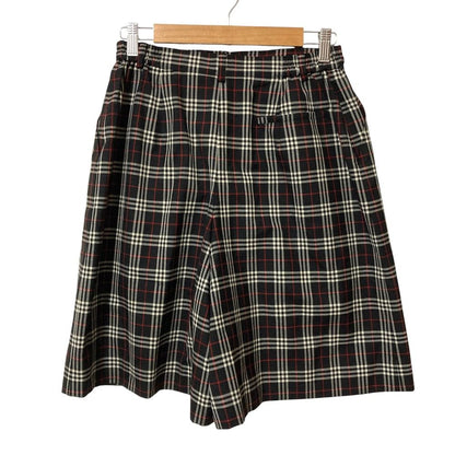 バーバリーズ チェックワイドショートパンツ