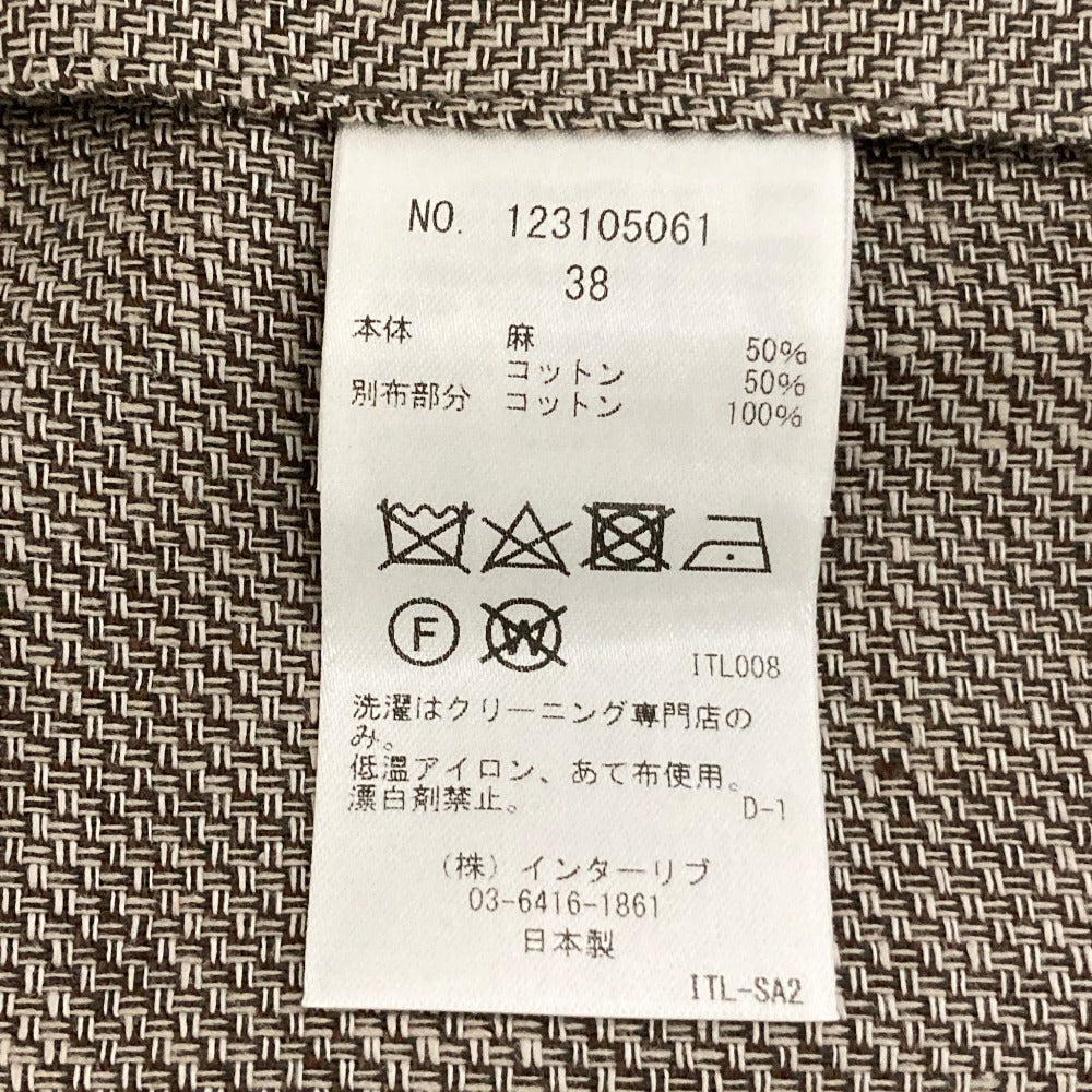 サクラ リネンコットンジレ