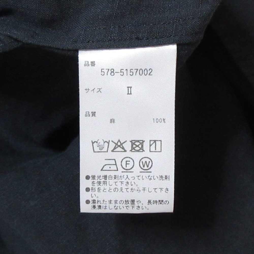 マーガレットハウエル リネンシャツワンピース