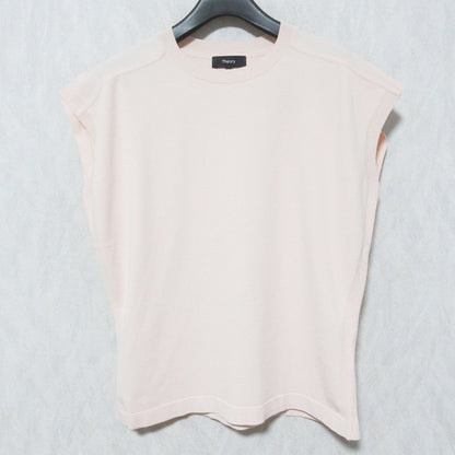 セオリー WOOSTER CREPE KNIT ノースリーブニットトップス