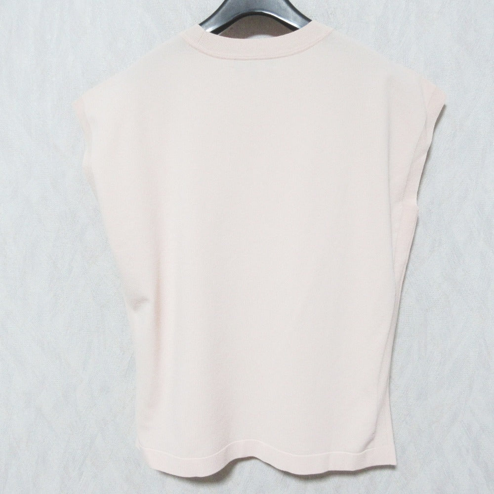 セオリー WOOSTER CREPE KNIT ノースリーブニットトップス