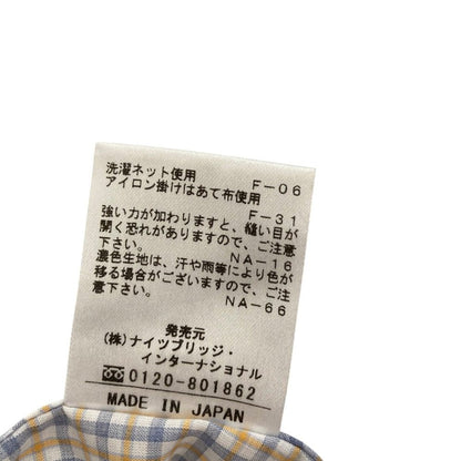 オールドイングランド チェック半袖ブラウス