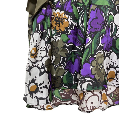 サカイ Floral Print Pullover シルクブラウス