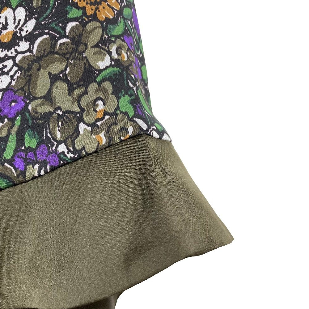 サカイ Floral Print Pullover シルクブラウス