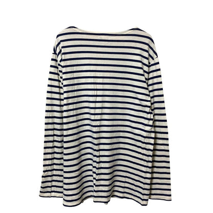アニエスベーオム ボーダー長袖Tシャツ