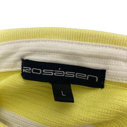 ロサーセン ボーダー半袖ポロシャツ