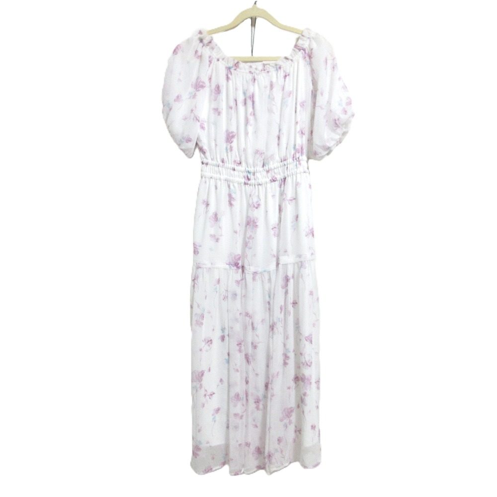ハーリップトゥ Belle Jardin シフォンワンピース