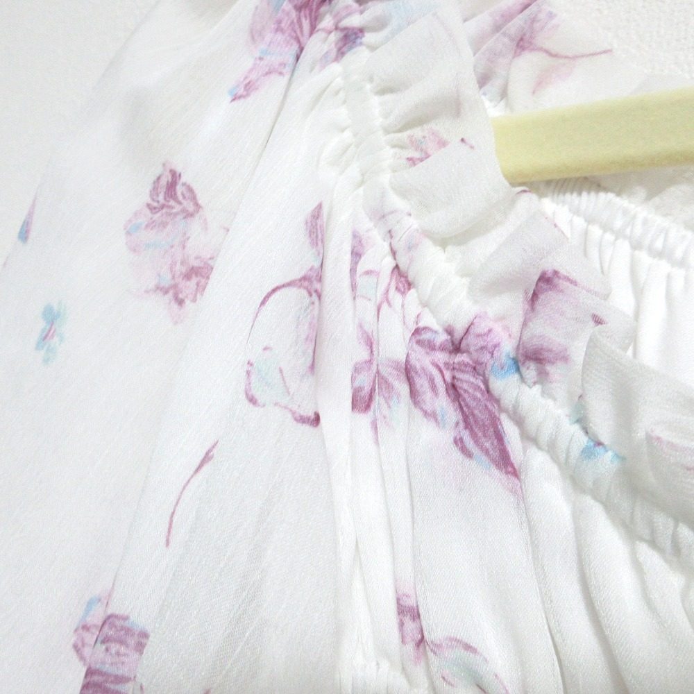 ハーリップトゥ Belle Jardin シフォンワンピース