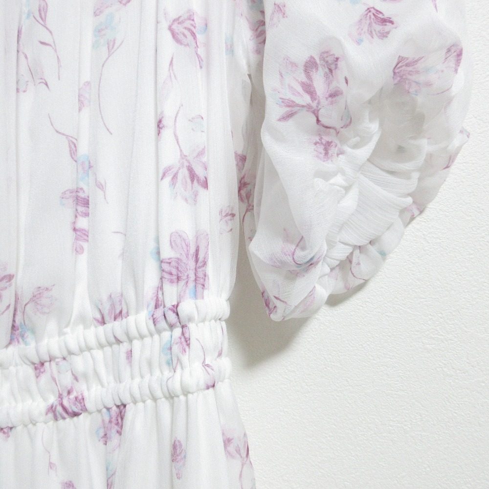 ハーリップトゥ Belle Jardin シフォンワンピース