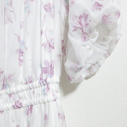 ハーリップトゥ Belle Jardin シフォンワンピース