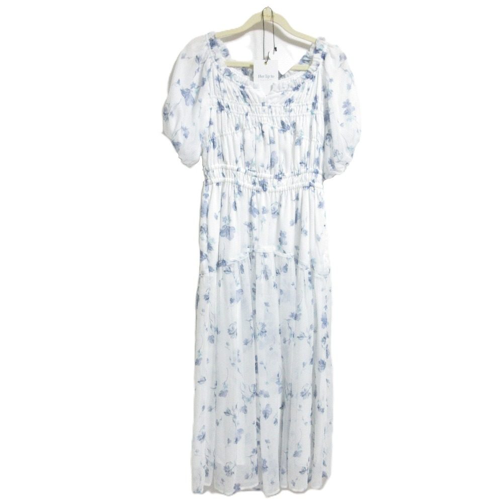 ハーリップトゥ Belle Jardin Chiffon ワンピース