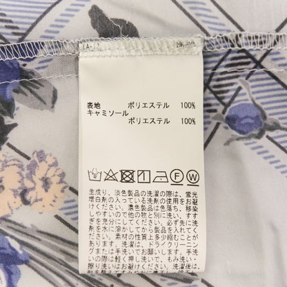 インゲボルグ シアーチェックフラワーワンピース