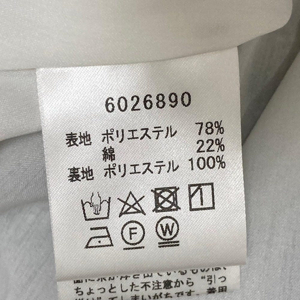 ルネ ギンガムチェックノースリーブワンピース