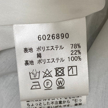 ルネ ギンガムチェックノースリーブワンピース