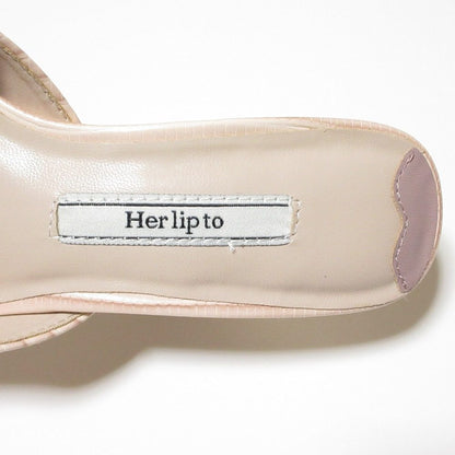ハーリップトゥ Square Toe Mules サンダル