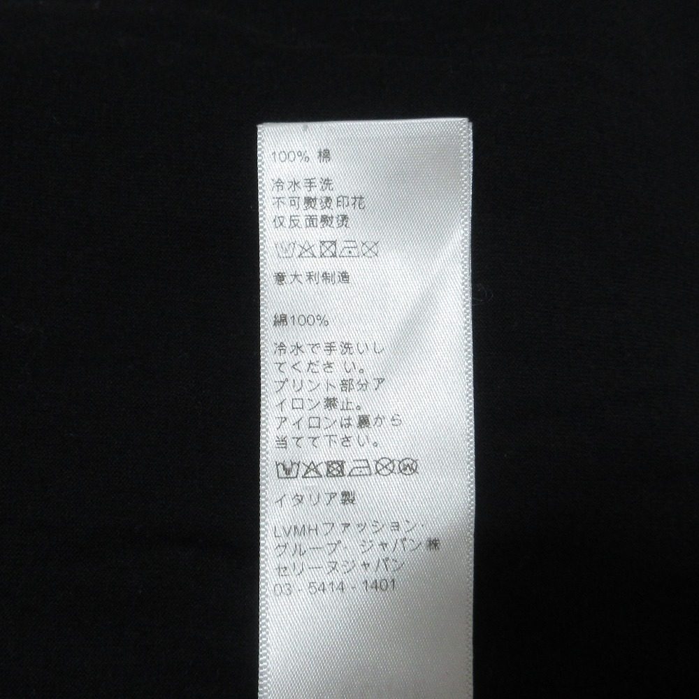 セリーヌ ロゴプリント コットンTシャツ